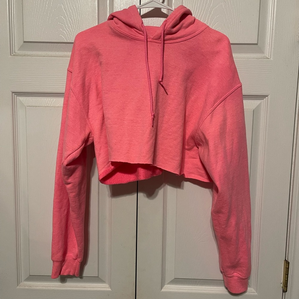 Cropped hoodie